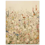 Wildflower Meadow Art Print - Premium Matte Paper Poster in Various Sizes - Image 5