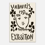 Picasso Vallauris 1957 Exhibition Poster – Vintage Inspired Art Canvas Print - Image 6