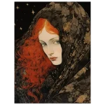 Mystic Red-Haired Woman - 40 x 50 Premium Matte Paper Poster - Image 4