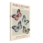 Picasso's The Butterfly – Elegant Pastel Butterfly Art Print | Modern Museum Wall Decor - Image 4