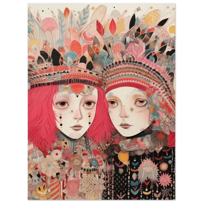 Vibrant Spirit Keepers - Premium Matte Poster in Your Choice of Six Sizes - Image 6