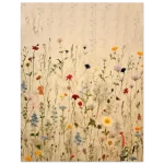 Wildflower Meadow Impression - Premium Matte Paper Poster - Image 5