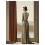 Desert Serenity: Elegant Figural Artwork - Premium Matte Paper Poster in various sizes - Image 4