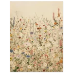 Wildflower Meadow Art Print - Premium Matte Paper Poster in Various Sizes - Image 4