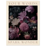 Dramatic Floral Bouquet - Premium Matte Paper Poster - Image 6