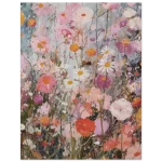 Abstract Wildflower Meadow Art Print - Premium Matte Paper Poster in Multiple Sizes - Image 5