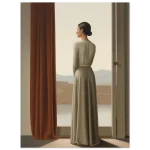 Desert Serenity: Elegant Figural Artwork - Premium Matte Paper Poster in various sizes - Image 6