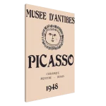 Picasso Museum d'Antibes 1948 Exhibition Poster – Vintage Art Print on Canvas, Choose Your Size - Image 3