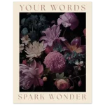 Dramatic Floral Bouquet - Premium Matte Paper Poster - Image 5