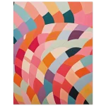 Abstract Swirls & Waves - Premium Matte Paper Poster, Vibrant Geometric Art in Your Choice of Six Sizes - Image 5