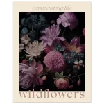 "Dance Among the Wildflowers" Poster - Dark Floral Elegance on Premium Matte Paper, in your choice of six sizes - Image 5