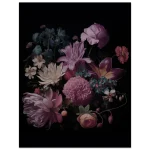 Timeless Floral Bouquet - Dark Academia Style Premium Matte Paper Poster in Multiple Sizes - Image 5