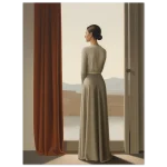 Desert Serenity: Elegant Figural Artwork - Premium Matte Paper Poster in various sizes - Image 2