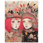 Vibrant Spirit Keepers - Premium Matte Poster in Your Choice of Six Sizes