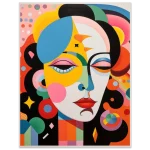 Abstract Expressionist Woman Pop Art Poster - 40 x 50 Premium Matte Paper - Image 5