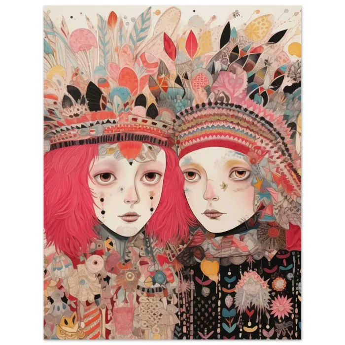 Vibrant Spirit Keepers - Premium Matte Poster in Your Choice of Six Sizes - Image 5