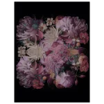 Mystical Midnight Bloom - Premium Matte Paper Poster (40 x 50 cm) for a Touch of Enchantment - Image 2