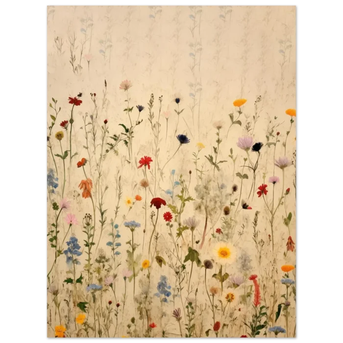 Wildflower Meadow Impression - Premium Matte Paper Poster - Image 6