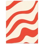 Retro Swirls 40x50 cm - Premium Matte Paper Poster - Image 6