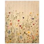 Wildflower Meadow Impression - Premium Matte Paper Poster