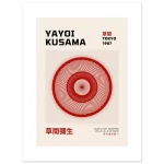 Yayoi Kusama Tokyo 1987 Exhibition Art Print – Premium Matte Poster in Various Sizes - Image 2