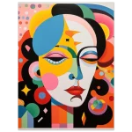 Abstract Expressionist Woman Pop Art Poster - 40 x 50 Premium Matte Paper - Image 4