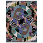 Abstract Geometric Face Art Print - Premium Matte Paper Poster in Multiple Sizes - Image 6