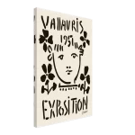 Picasso Vallauris 1957 Exhibition Poster – Vintage Inspired Art Canvas Print - Image 2
