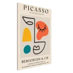 Abstract Picasso-Inspired Face Canvas Print – Vibrant Modern Art for Your Walls - Image 3