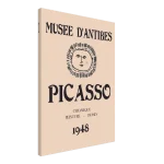 Picasso Museum d'Antibes 1948 Exhibition Poster – Vintage Art Print on Canvas, Choose Your Size - Image 4