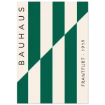 Bauhaus Inspired Modern Minimalist Poster - Premium Matte Paper Print in Your Choice of Sizes