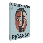 Abstract Picasso-Inspired Face Poster – Modern Clay Art Aesthetic Wall Decor Canvas - Image 5