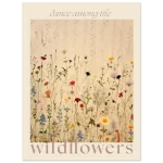 Dance Among the Wildflowers - Premium Matte Paper Poster | Vintage-Inspired Botanical Art in Multiple Sizes - Image 4
