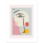 Abstract Picasso Face Art Print - Premium Matte Paper Poster in Multiple Sizes - Image 3