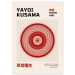 Yayoi Kusama Tokyo 1987 Exhibition Art Print – Premium Matte Poster in Various Sizes
