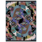 Abstract Geometric Face Art Print - Premium Matte Paper Poster in Multiple Sizes - Image 3