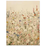 Wildflower Meadow Art Print - Premium Matte Paper Poster in Various Sizes - Image 3