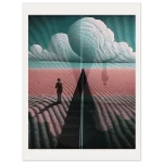 Surreal Horizon Dreamscape Poster - 40x50 Premium Matte Paper Print in Your Choice of Six Sizes - Image 3