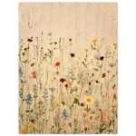 Wildflower Meadow Impression - Premium Matte Paper Poster - Image 2