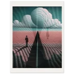 Surreal Horizon Dreamscape Poster - 40x50 Premium Matte Paper Print in Your Choice of Six Sizes - Image 4