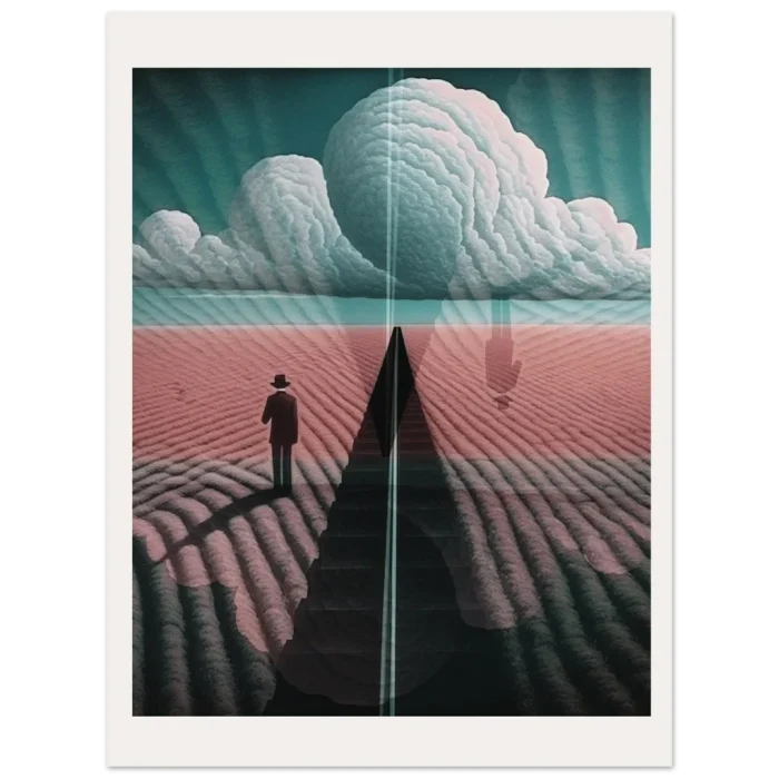 Surreal Horizon Dreamscape Poster - 40x50 Premium Matte Paper Print in Your Choice of Six Sizes - Image 4