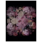 Mystical Midnight Bloom - Premium Matte Paper Poster (40 x 50 cm) for a Touch of Enchantment - Image 4