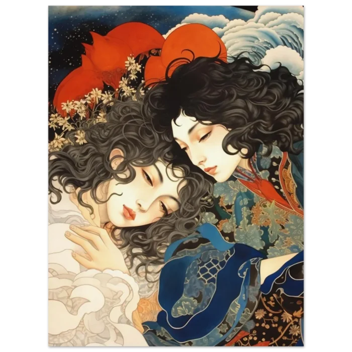 Dreaming Reverie - Japanese Art Poster | Premium Matte Paper in Multiple Sizes - Image 4