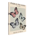 Picasso's The Butterfly – Elegant Pastel Butterfly Art Print | Modern Museum Wall Decor - Image 5