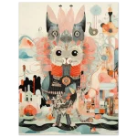 Abstract Spirit Creature 40 x 50 - Premium Matte Paper Poster - Image 6