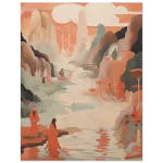 Abstract Horizon - Premium Matte Paper Poster with a Dreamy Desert Landscape Vibe - Image 5