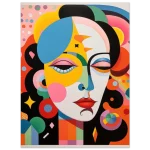 Abstract Expressionist Woman Pop Art Poster - 40 x 50 Premium Matte Paper - Image 6