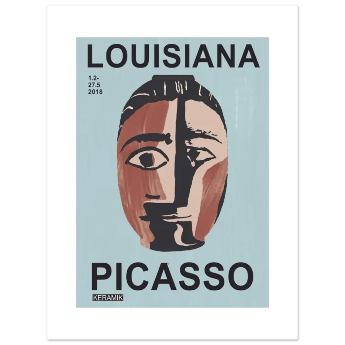 Abstract Picasso Art Poster – Premium Matte Paper Print for Modern & Eclectic Spaces - Image 3