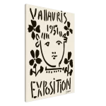 Picasso Vallauris 1957 Exhibition Poster – Vintage Inspired Art Canvas Print - Image 3